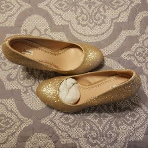 Olsenboye gold high heels